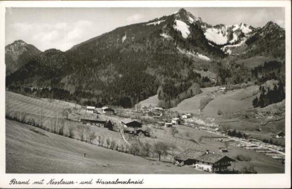 Brand Ruhpolding Nesslauerschneid Haaralmscheid