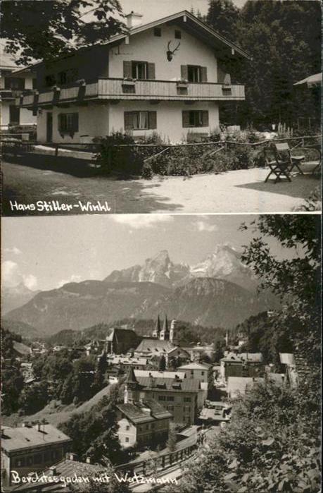 Berchtesgaden Haus Stiller Winkl Watzmann