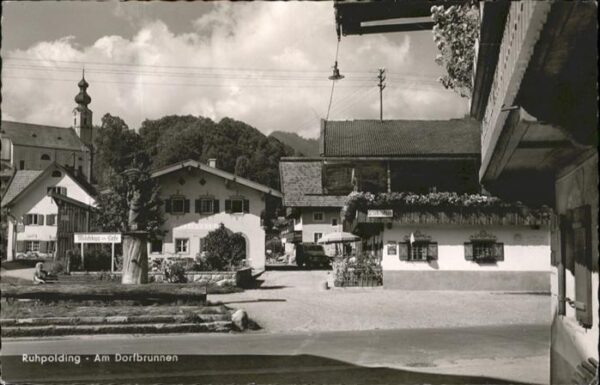 Ruhpolding Dorfbrunnen