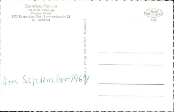 Ruhpolding Gaestehaus Fortuna – Bild 2