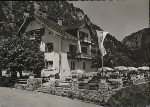 Schneizlreuth Gaststaette Cafe Pension Zur Weissbachschlucht