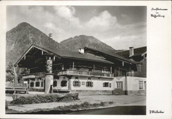 Ruhpolding Dorfbrunnen