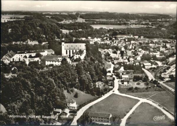 Altenmarkt Alz Altenmarkt Baumburg Fliegeraufnahme