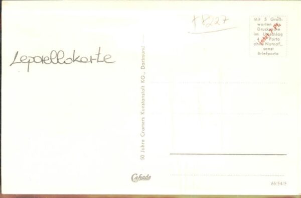 Alzing Traunstein Leporellokarte Wanderer – Bild 2