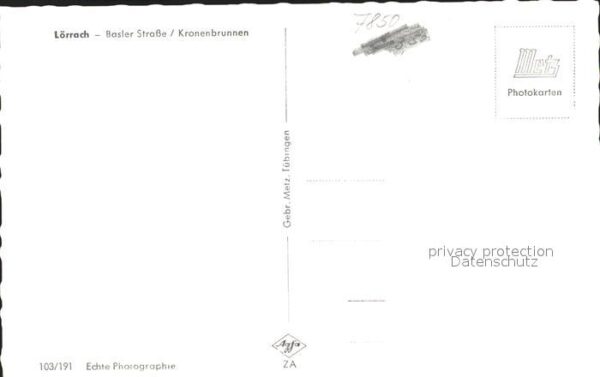 Loerrach Deutsche Bank Basler Strasse Kronenbrunnen – Bild 2