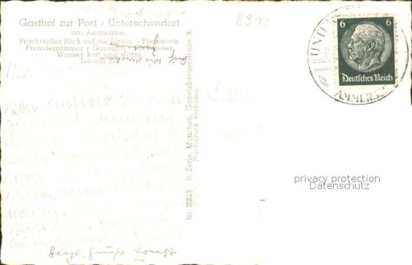 Schondorf Ammersee Gasthof zur Post Unterschondorf – Bild 2