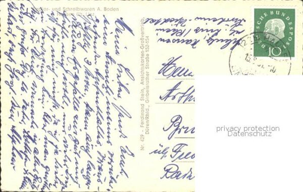 Hausen Wied Papier- und Schreibwaren A. Boden – Bild 2