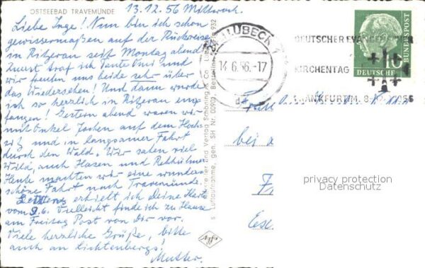 Travemuende Ostseebad Fliegeraufnahme – Bild 2