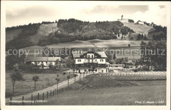 Hohenpeissenberg Foto E. Resch Nr. 687