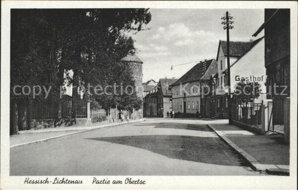 Hessisch Lichtenau Partie am Obertor