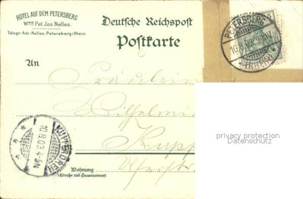 Petersberg Koenigswinter Hotel auf dem Petersberg Zahnradbahn Dampfer – Bild 2