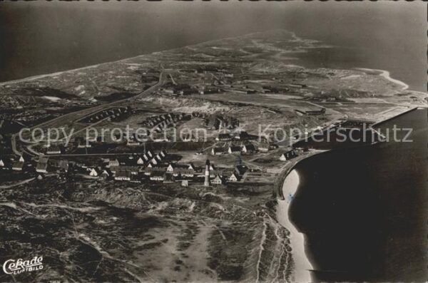 Hoernum Sylt Fliegeraufnahme