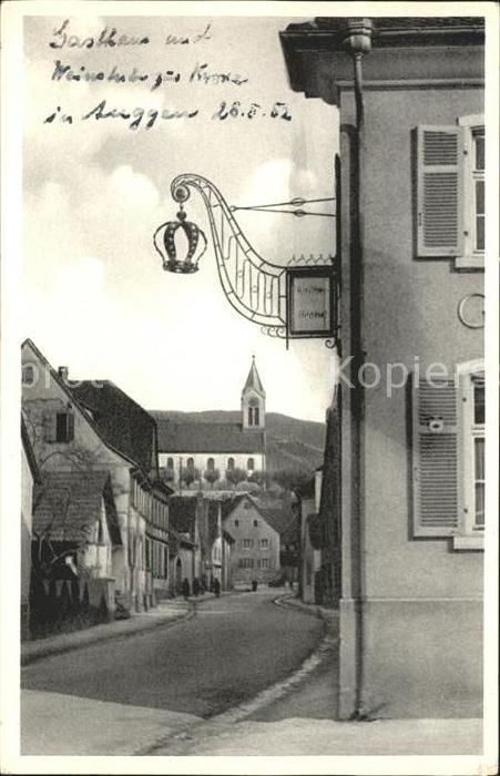 Auggen Gasthaus-Weinstube zur Krone