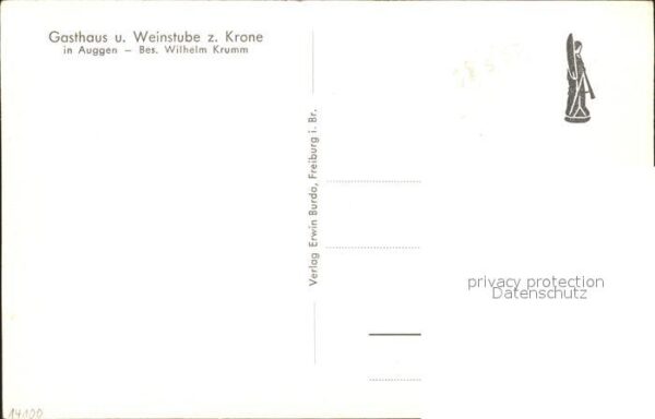 Auggen Gasthaus-Weinstube zur Krone – Bild 2