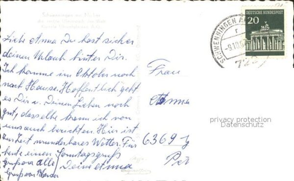 Schwenningen Neckar Kienzle-Uhrenfabriken A.G. – Bild 2