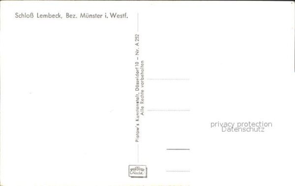 Dorsten Schloss Lembeck Fliegeraufnahme – Bild 2