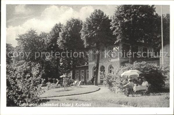 Albersdorf Holstein Kurhotel Badeanstalt