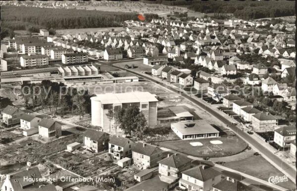 Hausen Offenbach Fliegeraufnahme