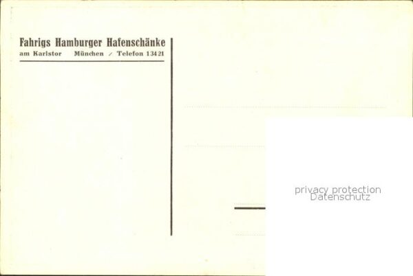 Muenchen Fahrigs Hamburger Hafenschaenke – Bild 2