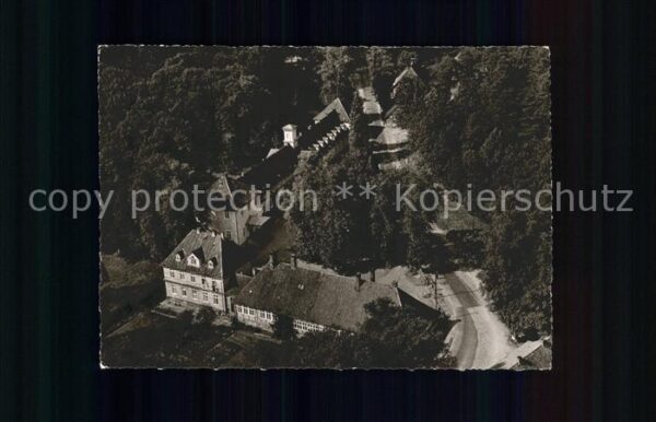 Goehrde Jagdschloss Goehrde Heimvolkshochschule Fliegeraufnahme