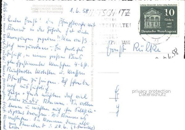 Goehrde Jagdschloss Goehrde Heimvolkshochschule Fliegeraufnahme – Bild 2