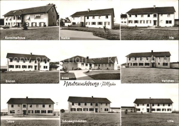 Neutrauchburg Kuranstalt Mechensee Nelke Iris Enzian Lilie Tulpe