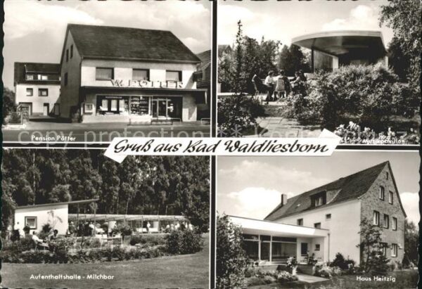 Bad Waldliesborn Pension Poetter Haus Heitzig Musikpavillon Milchbar