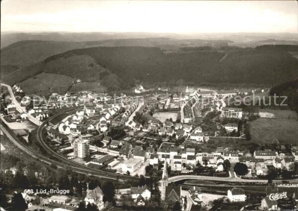 Bruegge Westfalen Luedenscheid Fliegeraufnahme
