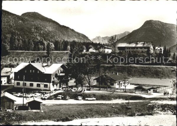 Vorderriss Gasthof zur Post Karwendelgebirge Elternhaus Dichter Ludwig Thoma