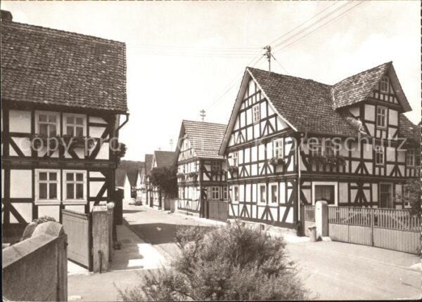 Altenburschla Fachwerkhaeuser