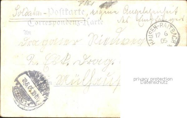 Schweigmatt Kurhotel Alpen Kuenstlerkarte L. Zorn – Bild 2