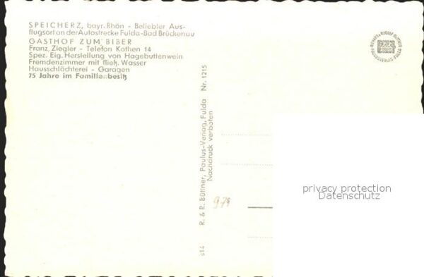 Speicherz Gasthof zum Biber – Bild 2