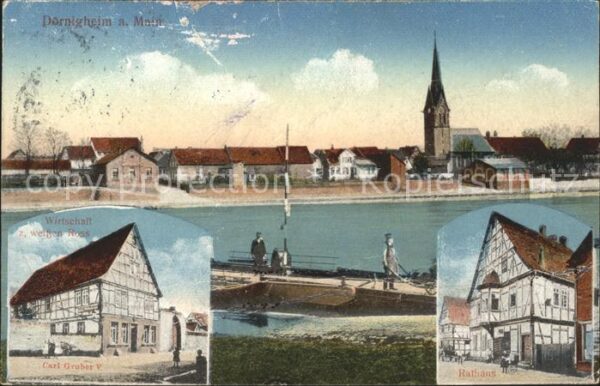 Doernigheim Rathaus Wirtschaft zum weissen Ross