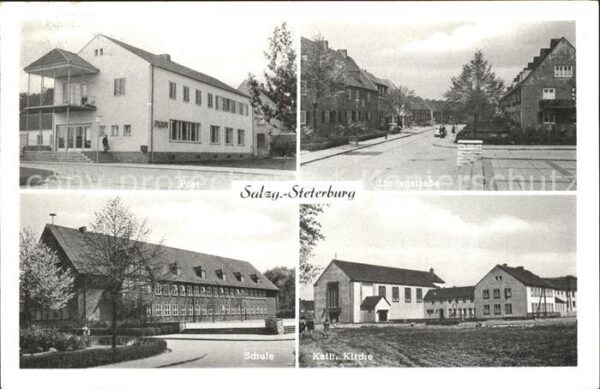 Salzgitter Steternburg Post Lindenstrasse Schule Kirche
