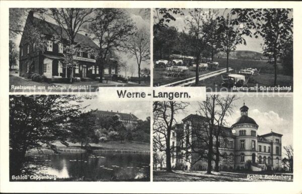 Werne Unna Langern Restaurant zur schoenen Aussicht Schloss Buddenberg