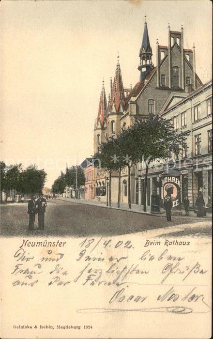 Neumuenster Schleswig-Holstein Rathaus