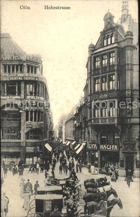 Coeln Rhein Hohestrasse