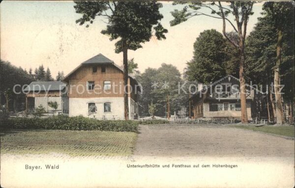 Koetzting Bayer. Wald Unterkunfshuette Forsthaus