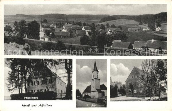 Affaltern Pfarrhaus Kirche Gasthaus