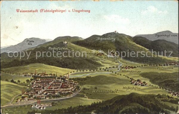 Weissenstadt Fichtelgebirge und Umgebung