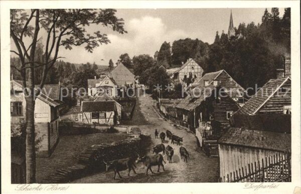 Schierke Harz Dorfpartie