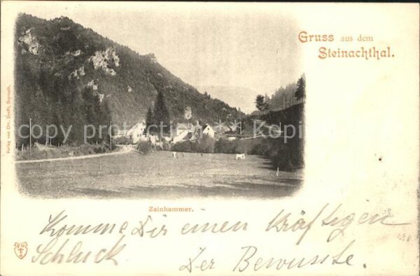 Steinachtal Fichtelgebirge Zainhammer
