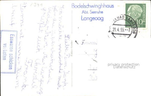 Langeoog Nordseebad Badelschwinghhaus Seeruhe – Bild 2