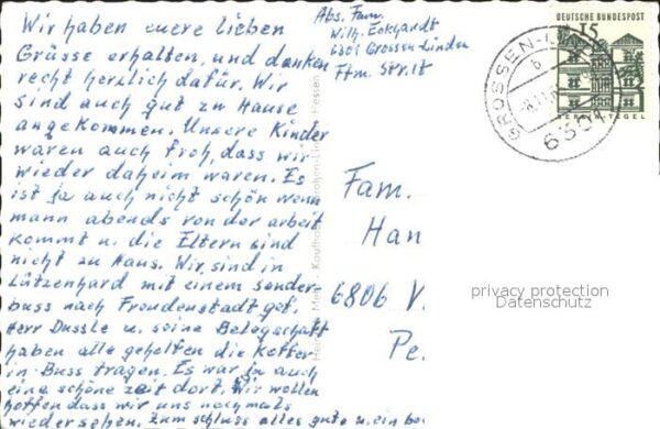 Linden Giessen Wasserhaus Moltkestrasse Ludwigplatz – Bild 2