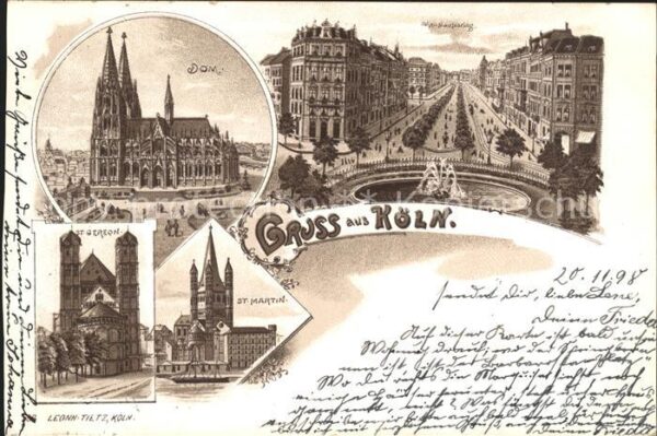 Koeln Rhein Dom St.Martin St. Gereon