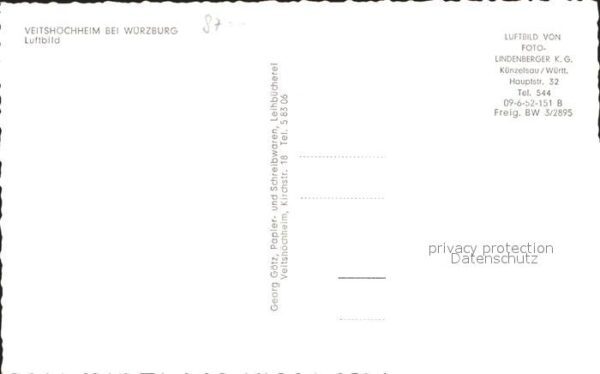 Veitshoechheim Fliegeraufnahme – Bild 2