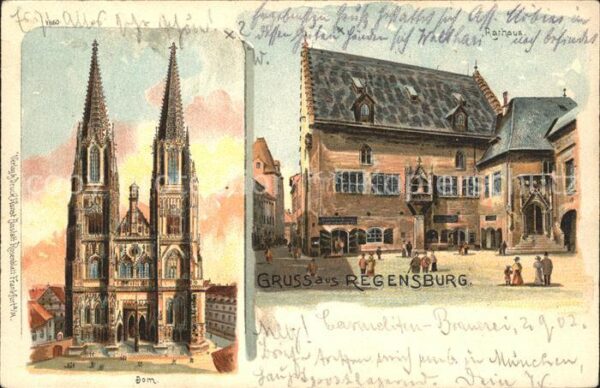 Regensburg Dom Rathaus