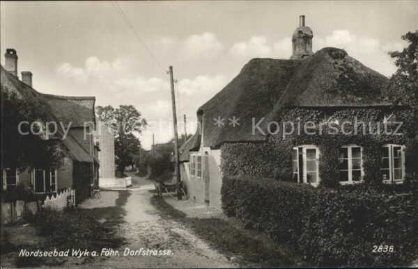 Wyk Foehr Dorfstrasse