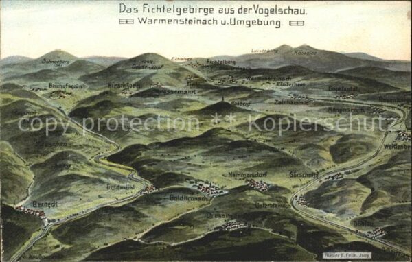 Warmensteinach Das Fichtelgebirge Umgebung