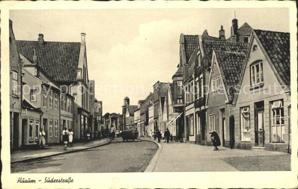 Husum Nordfriesland Suederstrasse Bahnpost